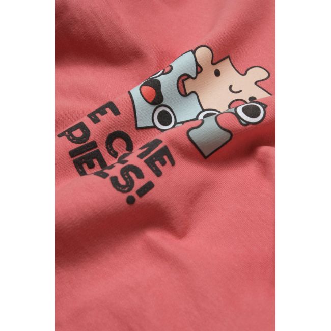 Set hanorac si pantaloni, Two thread, 100%bumbac organic - Rose, BabyCosy (Marime: 3-6 Luni) JEMBC-CSY8026-3