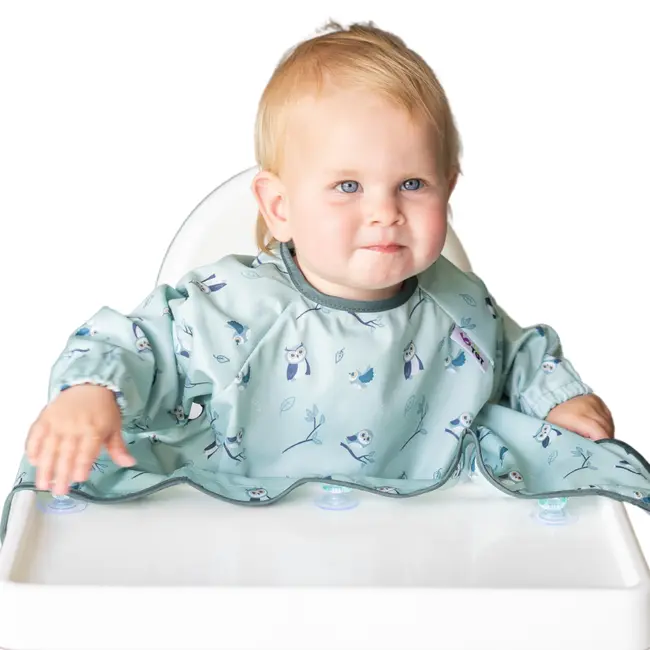 Baveta cu maneci si ventuze - bufnite