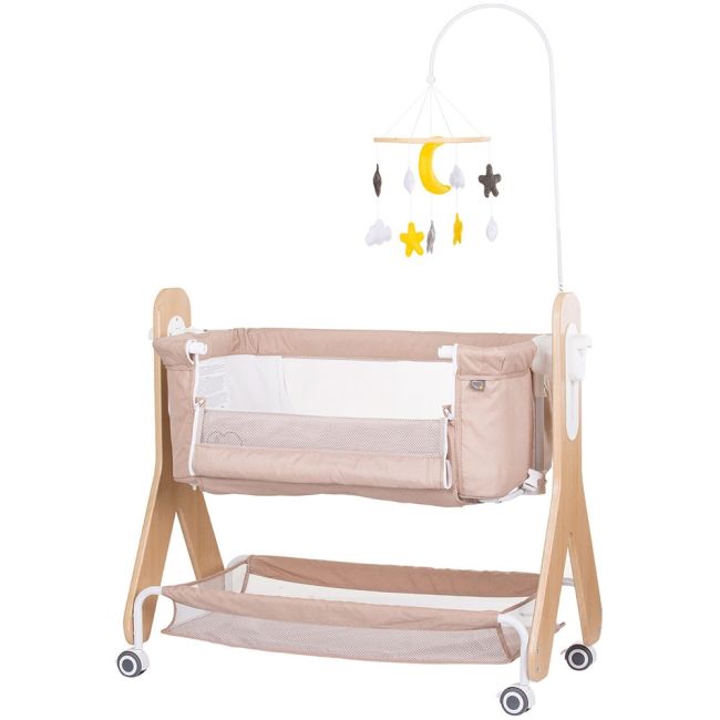 Patut co-sleeper chipolino heart 2 heart sand hubkosh2h02303sa
