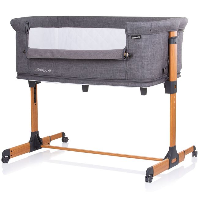 Patut co-sleeper si tarc chipolino mommy 'n me graphite wood hubkosmm0231gt