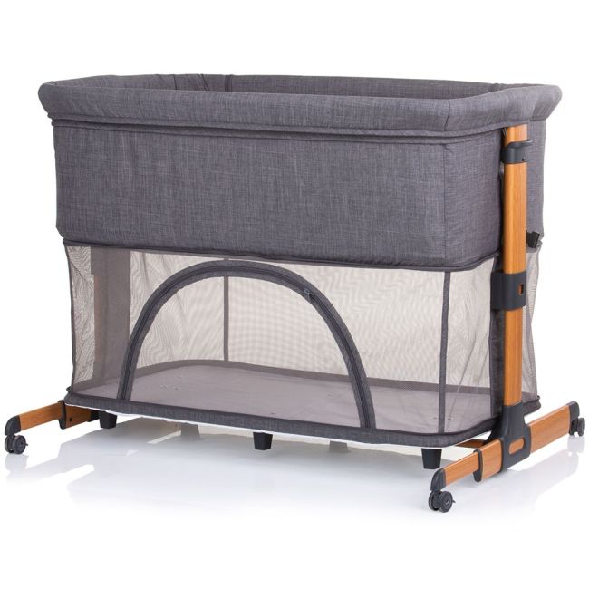 Patut co-sleeper si tarc chipolino mommy 'n me graphite wood hubkosmm0231gt