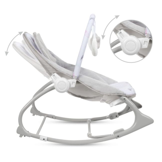 Balansoar multifunctional cu sunete si jucarii kidwell pino - feathers edeedilebupin01a4