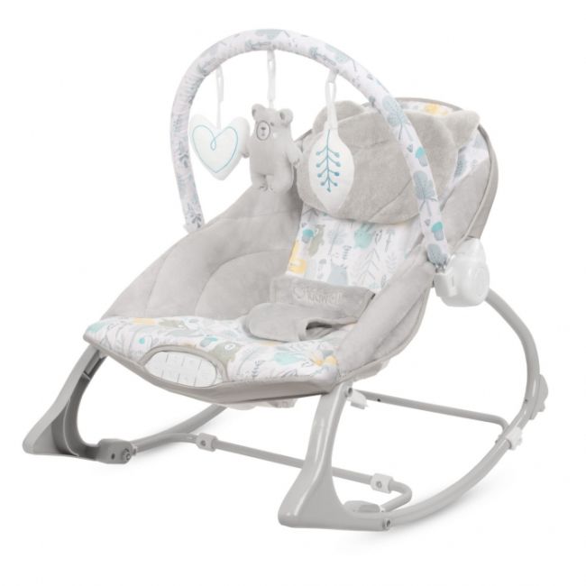 Balansoar multifunctional cu sunete si jucarii kidwell pino - forest edeedilebupin01a3