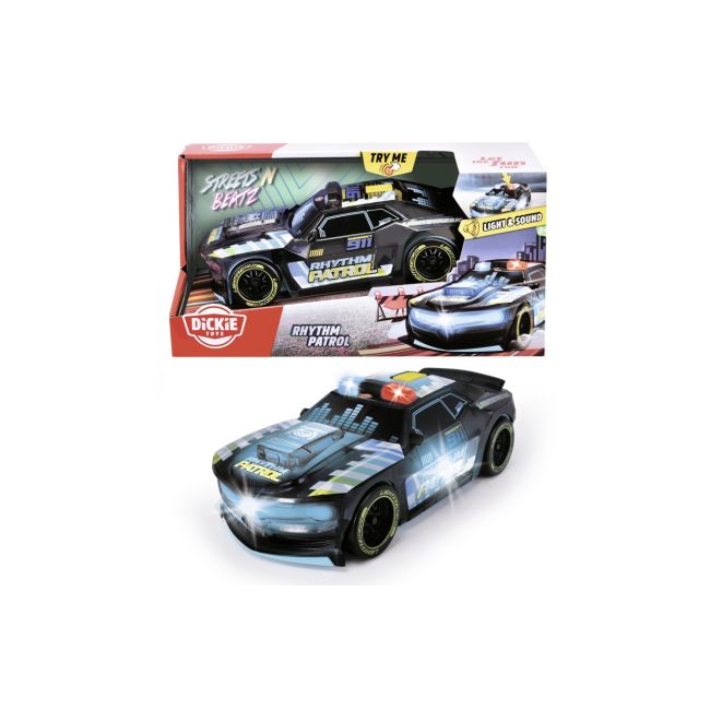 DICKIE MASINUTA CU TELECOMANDA RHYTHM PATROL 20CM VIV203763008