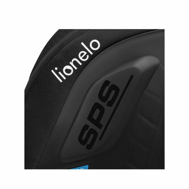 Lionelo - Scaun auto Bastiaan RWF i-Size, Pozitie de somn, Protectie laterala, Rotire 360 grade, 0-36 Kg, Cu Isofix si Centura Top Tether, Conform cu standardul european de securitate ECE R129, Negru BYNLO-BASTIAAN_RWF_ISIZE_BLACK_CARBON
