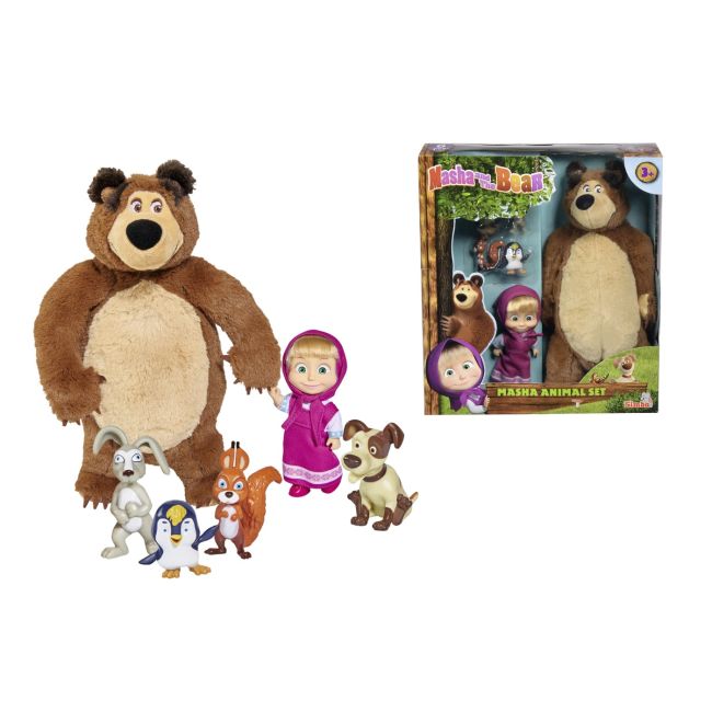 MASHA SET PAPUSA MASHA SI URSUL DE PLUS VIV109301073
