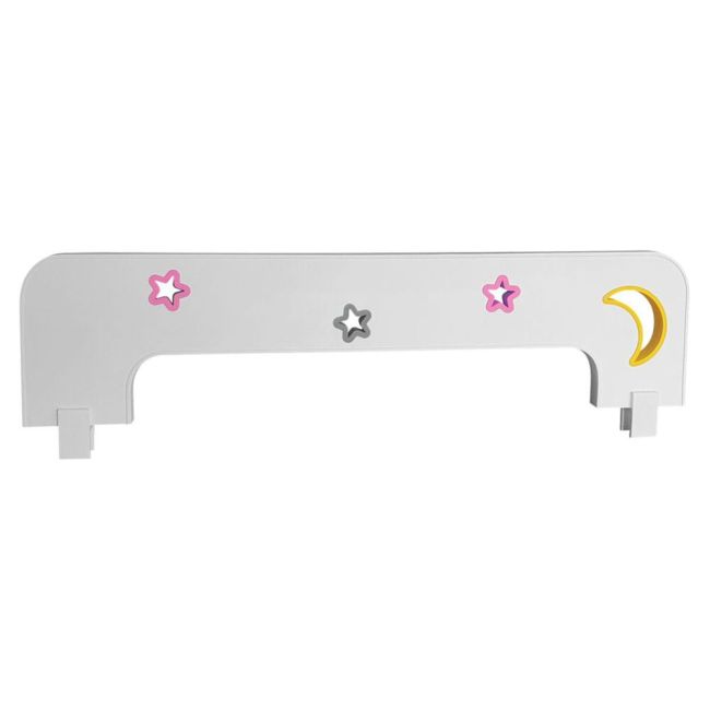 Paravan Protectie Pat Copii Sky-f-u Cu Decupaje Si Ornamente Colorate - 70 X 18 Cm - Pc-p-par-u-dec-sky-f