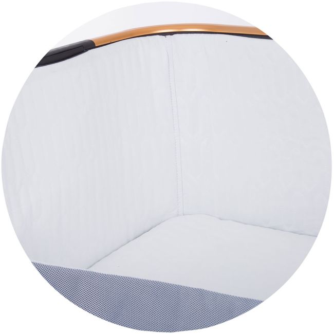 Patut co-sleeper chipolino baby boss raven hubkosbb02202ra