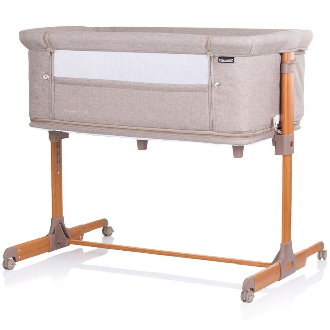 Patut co-sleeper si tarc chipolino mommy 'n me beige wood hubkosmm0232be