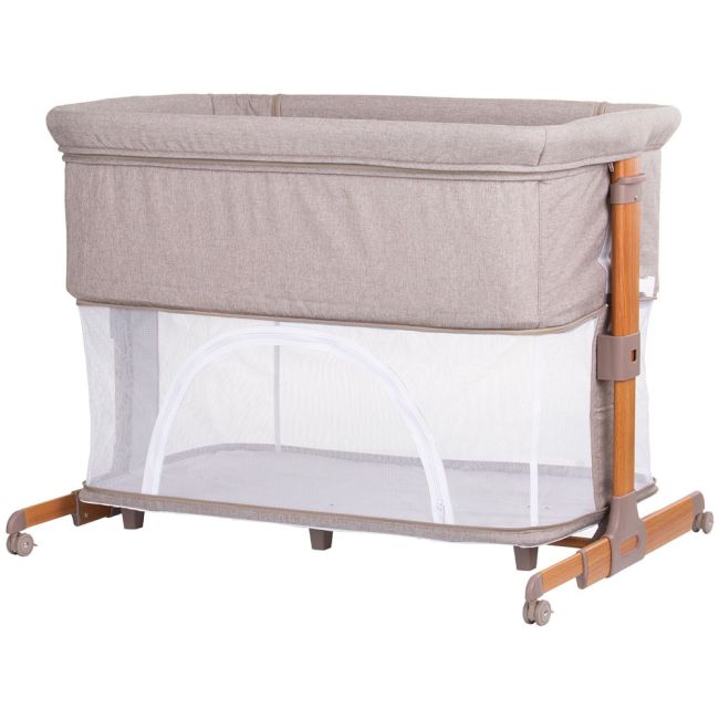 Patut co-sleeper si tarc chipolino mommy 'n me beige wood hubkosmm0232be
