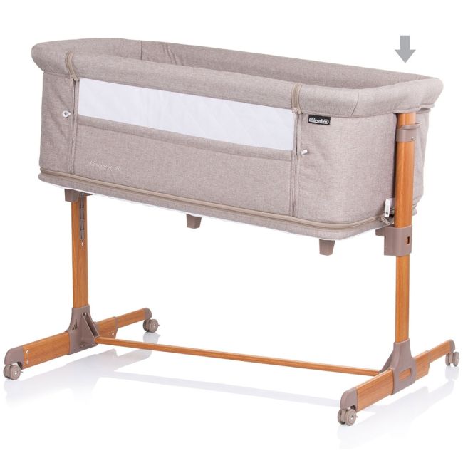 Patut co-sleeper si tarc chipolino mommy 'n me beige wood hubkosmm0232be