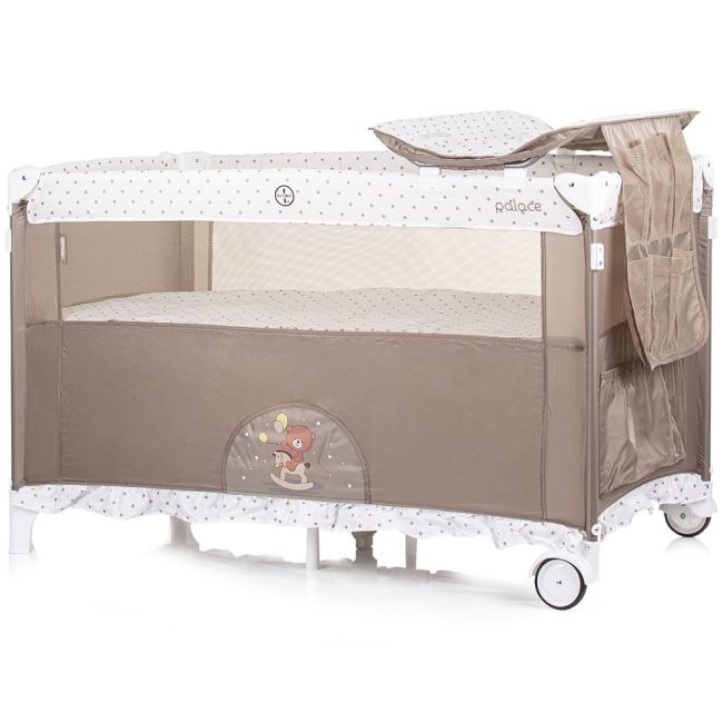 Patut pliabil chipolino palace bear beige hubkosipa232bb