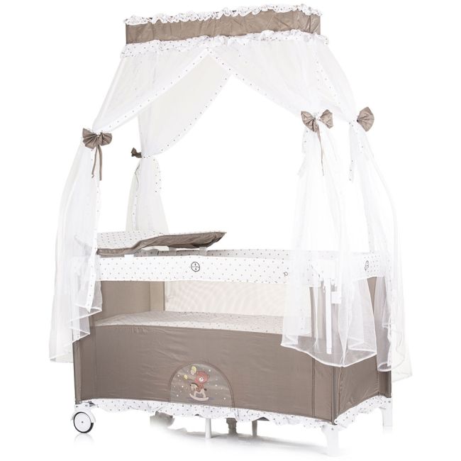 Patut pliabil chipolino palace bear beige hubkosipa232bb