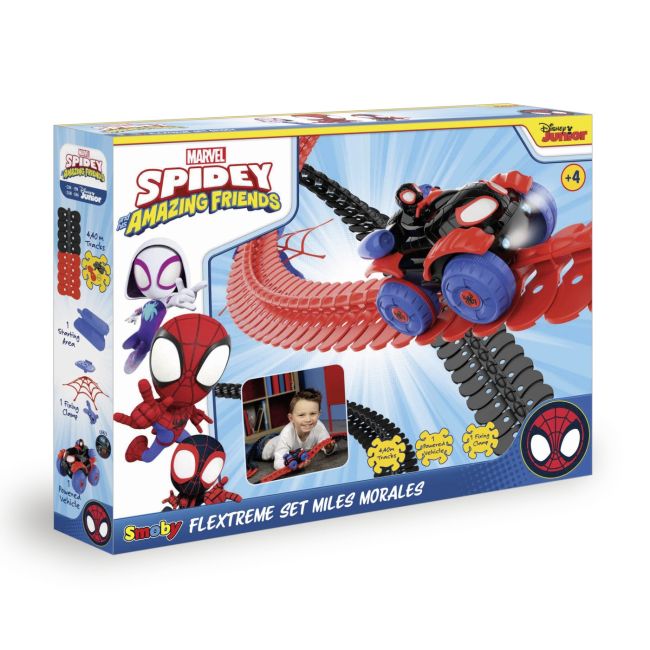 SMOBY SPIDEY CIRCUIT FLEXTREME SET MILES MORALES VIV7600180926
