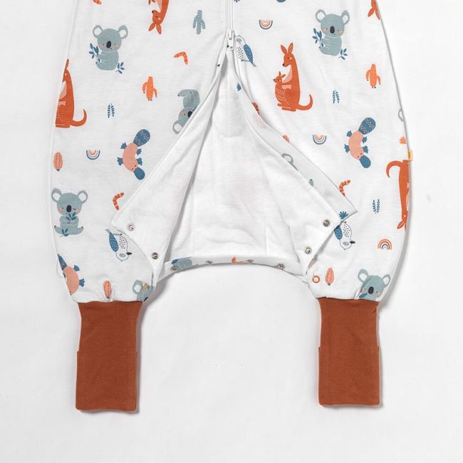 Sac de dormit cu picioruse si maneca lunga detasabila Kangaroo 70 cm + manseta 2.5 Tog BBXCJ540-25FSN