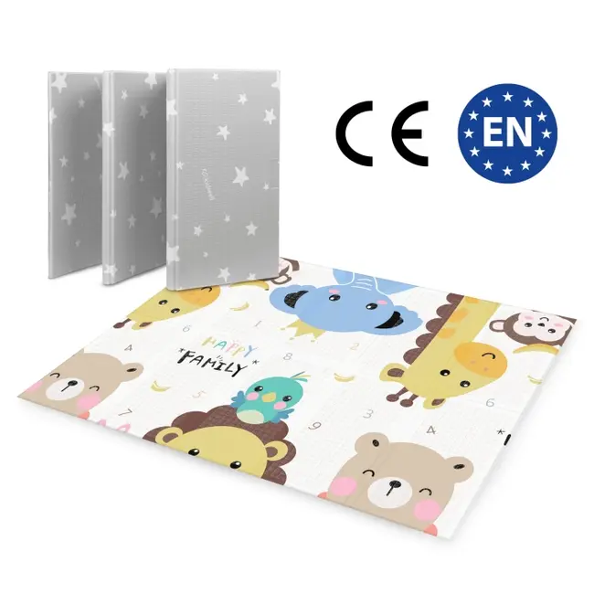 Salteluta de joaca pentru copii 150 x 200 cm kidwell inda - animals edeedimaedind01a1