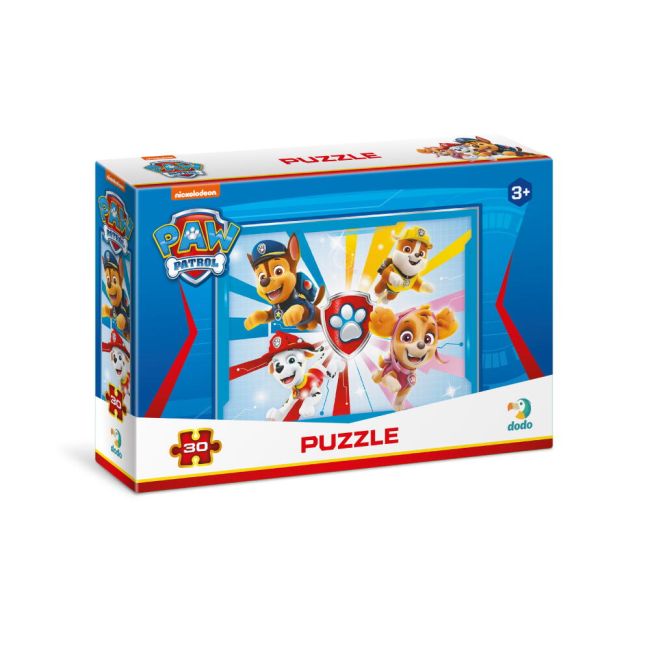 Puzzle - patrula catelusilor: catelusi curajosi (30 piese)