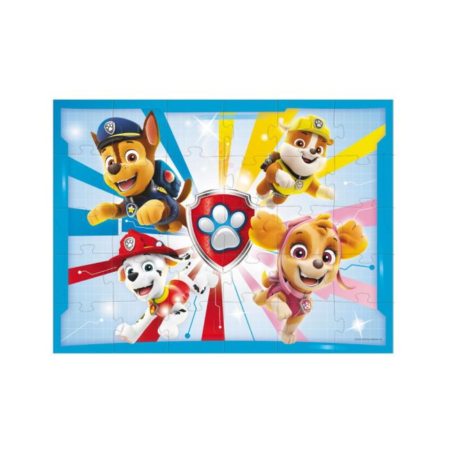 Puzzle - patrula catelusilor: catelusi curajosi (30 piese)