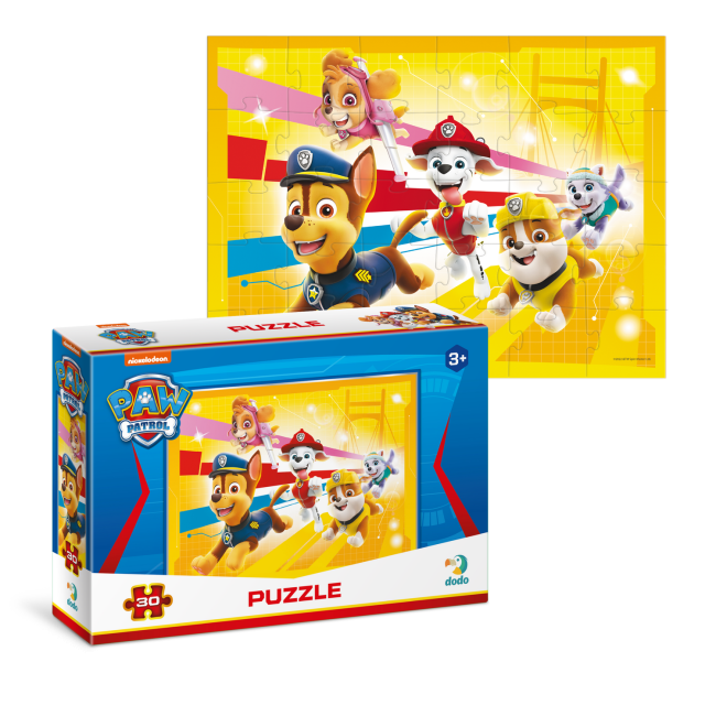 Puzzle - patrula catelusilor: misiune speciala (30 piese)