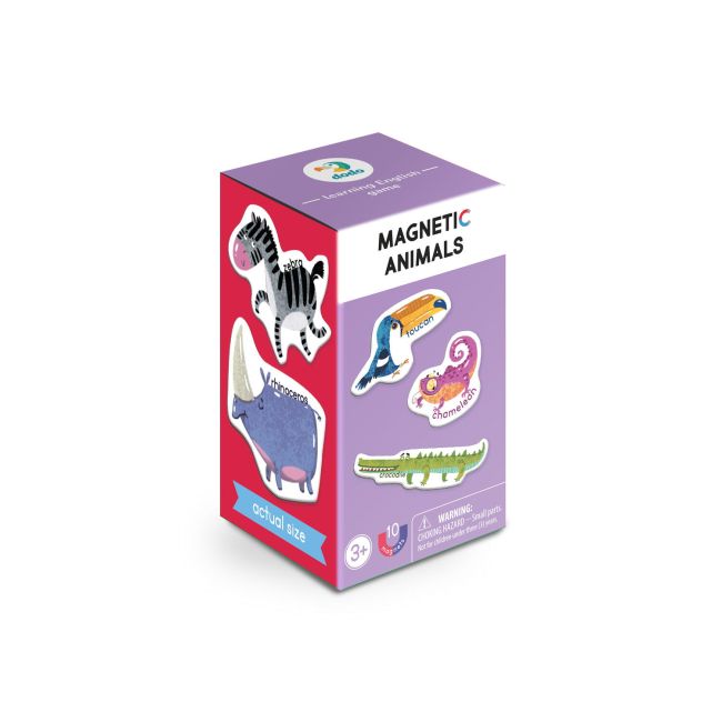 Set magnetic - invat animalutele in lb. engleza