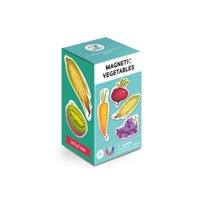 Set magnetic - invat legume si fructe in lb. engleza