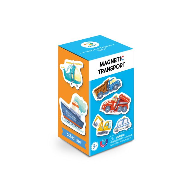 Set magnetic - invat mijloacele de transport in lb. engleza