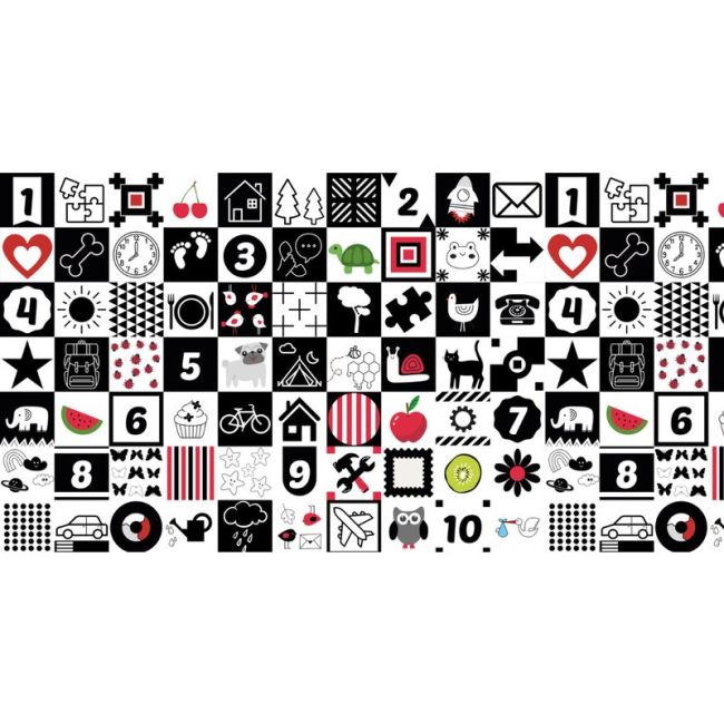 Bocioland - Covoras de joaca Honeycomb, Pliabil, Protectie impotriva loviturilor, Dimensiune mare, 200 x 150 cm, Cu Imprimeu pe ambele parti, Potrivit pentru utlizare atat in interior, cat si in exterior BYNBL121