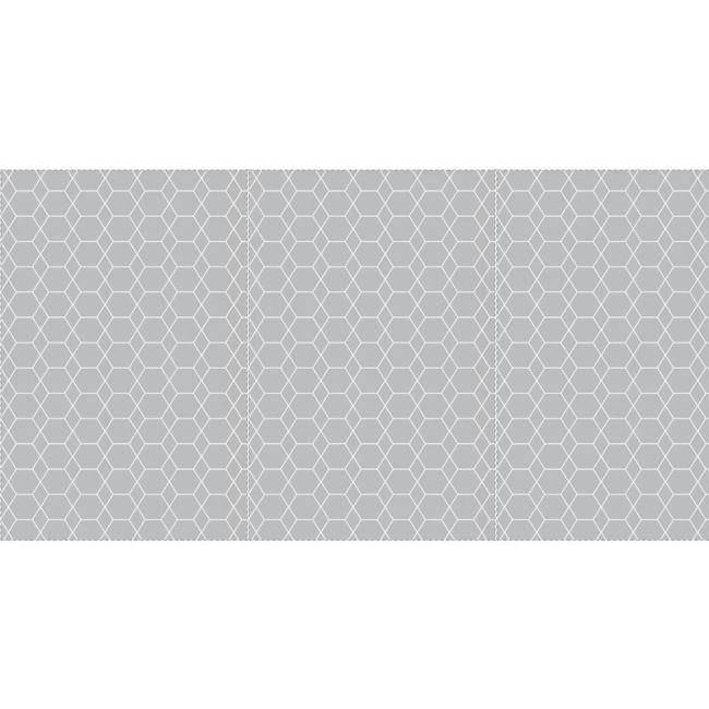 Bocioland - Covoras de joaca Honeycomb, Pliabil, Protectie impotriva loviturilor, Dimensiune mare, 200 x 150 cm, Cu Imprimeu pe ambele parti, Potrivit pentru utlizare atat in interior, cat si in exterior BYNBL121