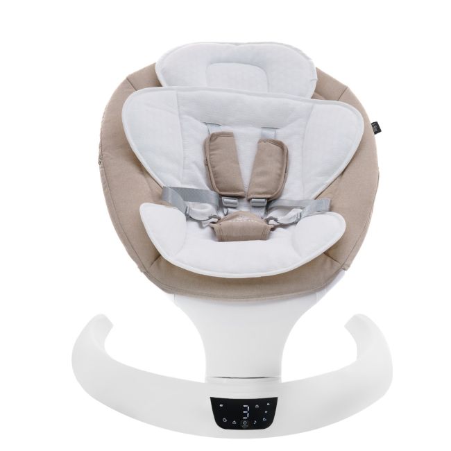 Leagan electric multifunctional pentru bebelusi AppeKids - I-Size - Bubble Beige KRTAK274889