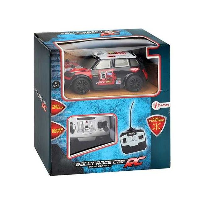 Masinuta Raliu cu Telecomanda M Country, 14 cm Toi-Toys TT25984A BBJTT25984A_Rosu
