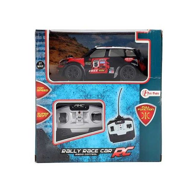 Masinuta Raliu cu Telecomanda M Country, 14 cm Toi-Toys TT25984A BBJTT25984A_Rosu