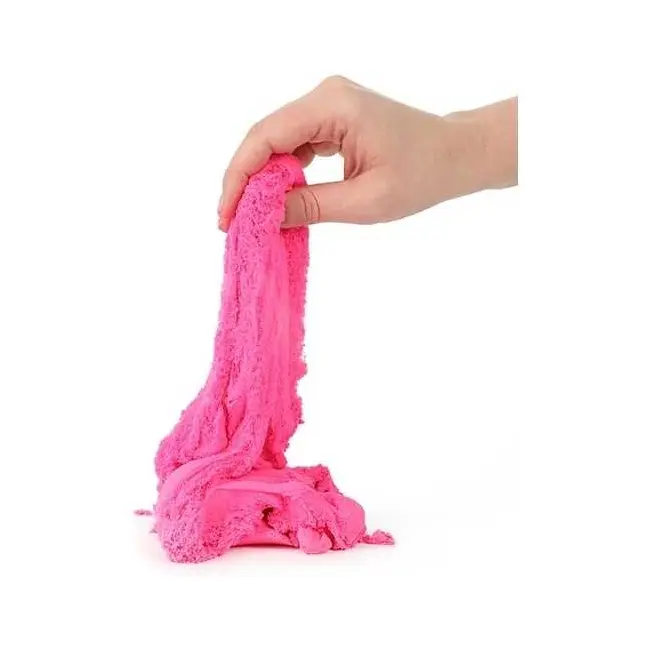 Nisipul Elastic - Fluffy Cotton 300 grame Toi-Toys TT35250Z BBJTT35250Z_Roz