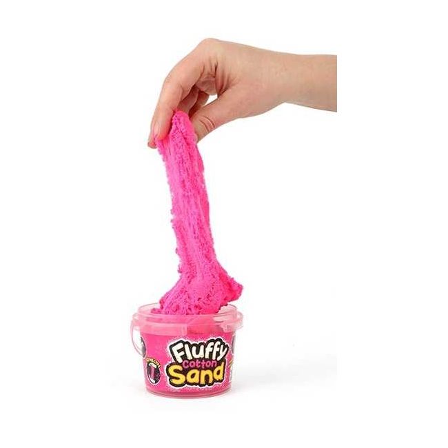 Nisipul Elastic - Fluffy Cotton 300 grame Toi-Toys TT35250Z BBJTT35250Z_Roz