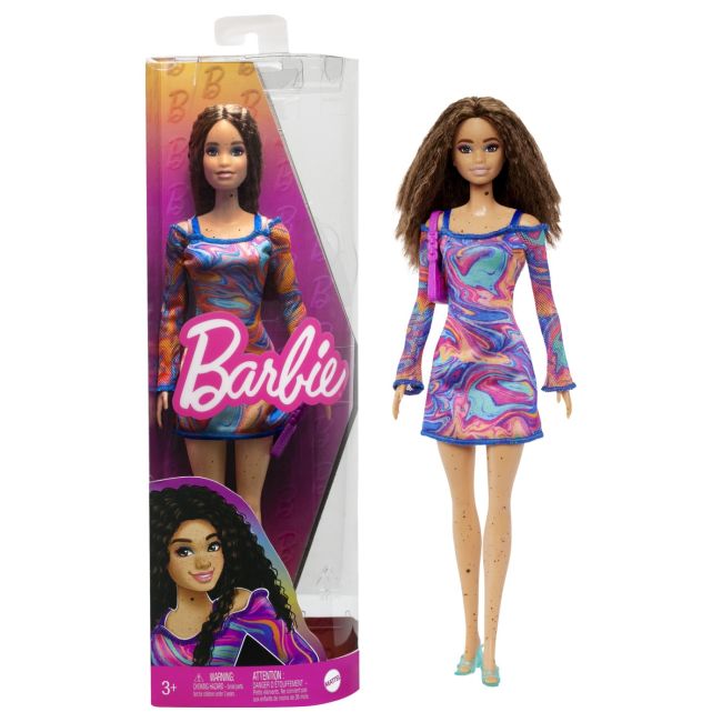 PAPUSA BARBIE FASHIONISTA SATENA CU PISTRUI VIVMTFBR37_HJT03