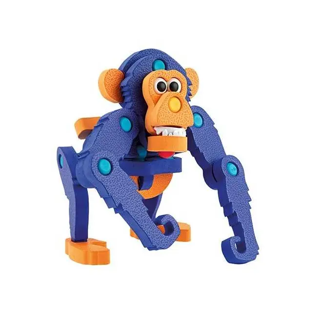 Puzzle 3D Spuma Maimutica 52 piese Toi-Toys TT43543A BBJTT43543A_Albastru