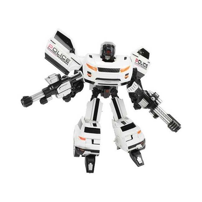 Robot Transformabil in Masina SUV Roboforces 20 cm Toi-Toys TT30087Z BBJTT30087Z_Alb