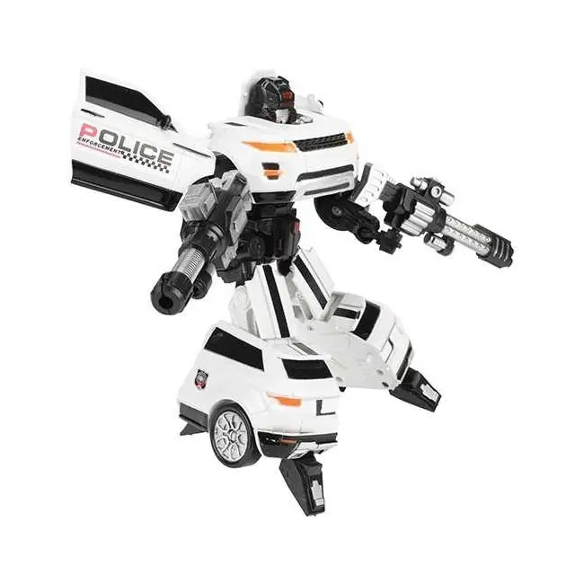 Robot Transformabil in Masina SUV Roboforces 20 cm Toi-Toys TT30087Z BBJTT30087Z_Alb