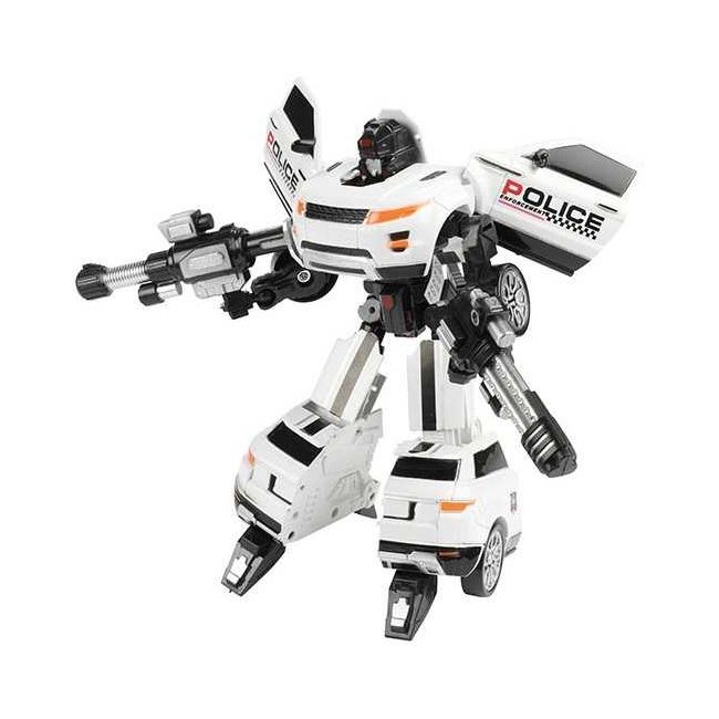 Robot Transformabil in Masina SUV Roboforces 20 cm Toi-Toys TT30087Z BBJTT30087Z_Alb