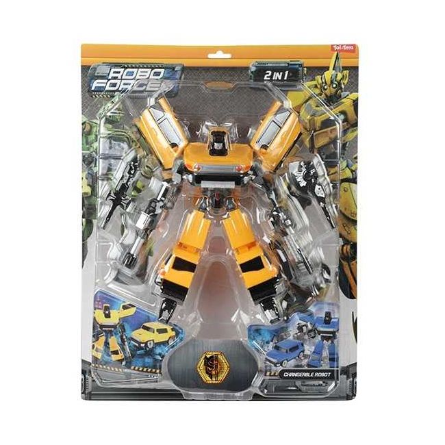 Robot Transformabil in Masina SUV Roboforces 20 cm Toi-Toys TT30087Z BBJTT30087Z_Galben