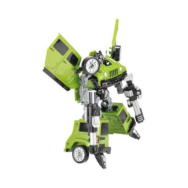 Robot Transformabil in Masina SUV Roboforces 20 cm Toi-Toys TT30087Z BBJTT30087Z_Verde