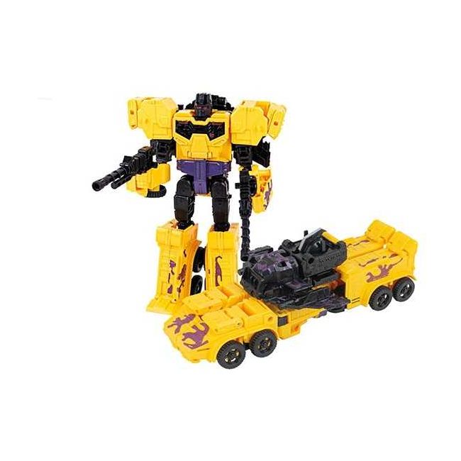 Robot Transformabil in Masina Sport Roboforces 26 cm Toi-Toys TT30090Z BBJTT30090Z_Galben