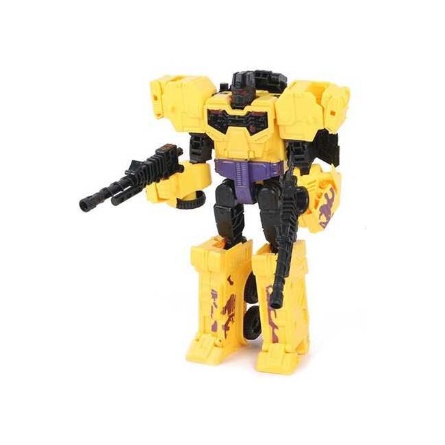 Robot Transformabil in Masina Sport Roboforces 26 cm Toi-Toys TT30090Z BBJTT30090Z_Galben