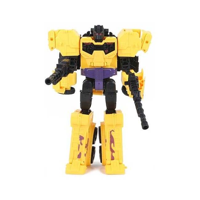Robot Transformabil in Masina Sport Roboforces 26 cm Toi-Toys TT30090Z BBJTT30090Z_Galben