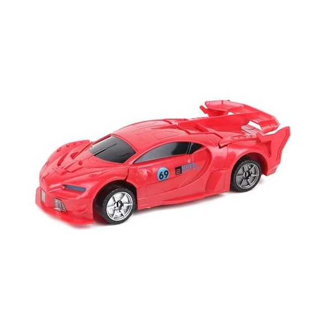 Robot Transformabil in Masina Sport Roboforces 26 cm Toi-Toys TT30090Z BBJTT30090Z_Rosu