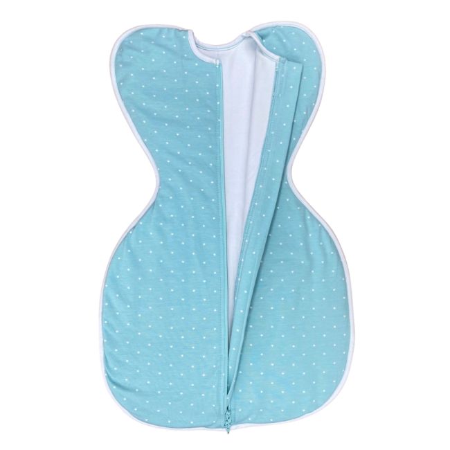 Sac de dormit nou-nascut Swaddle First Sleep Calm Star, 1.5 tog KDEFSCS6015