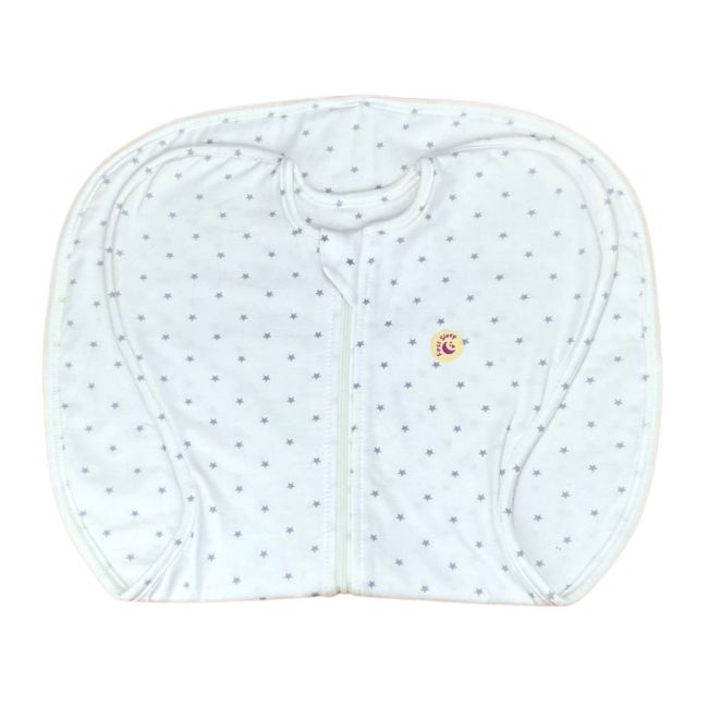 Sac de dormit nou-nascut Swaddle First Sleep Star Light, 1 tog KDEFSSTLI601