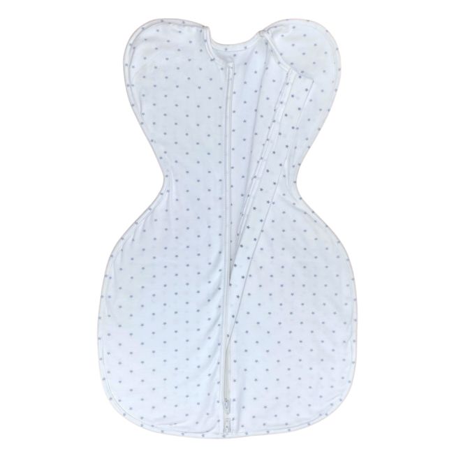 Sac de dormit nou-nascut Swaddle First Sleep Star Light, 1 tog KDEFSSTLI601