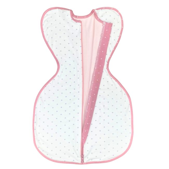 Sac de dormit nou-nascut Swaddle First Sleep Sweet Light, 1 tog KDEFSSWLI601