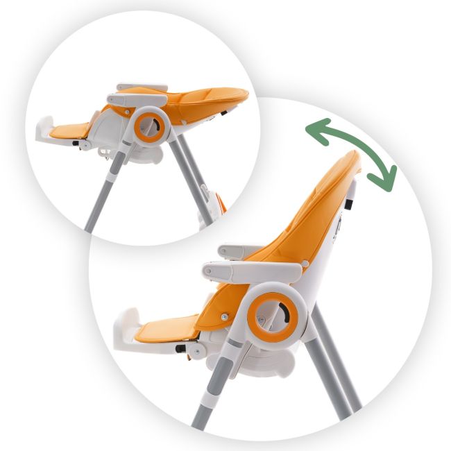 Scaun de masa AppeKids - Sky - Orange KRTAK274797