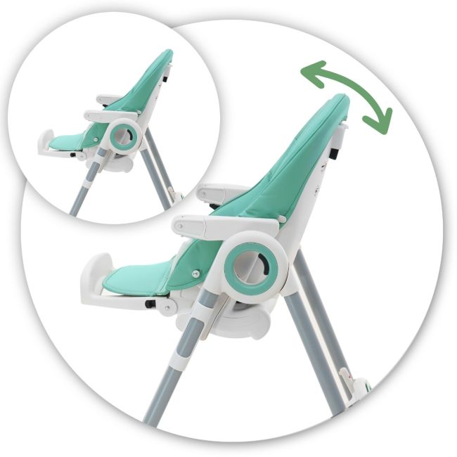 Scaun de masa AppeKids - Sky - River Green KRTAK274773